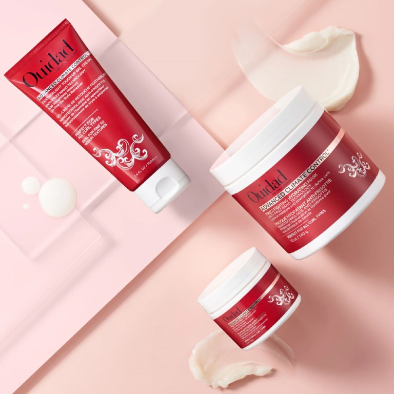 Advanced Climate Control Frizz-Fighting Hydrating Mask Mascarilla Ouidad 340 ml - Imagen 4