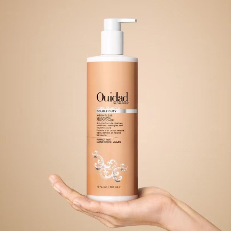 Curl Shaper Double Duty Weightless Cleansing Acondicionador Ouidad 500 ml - Imagen 6