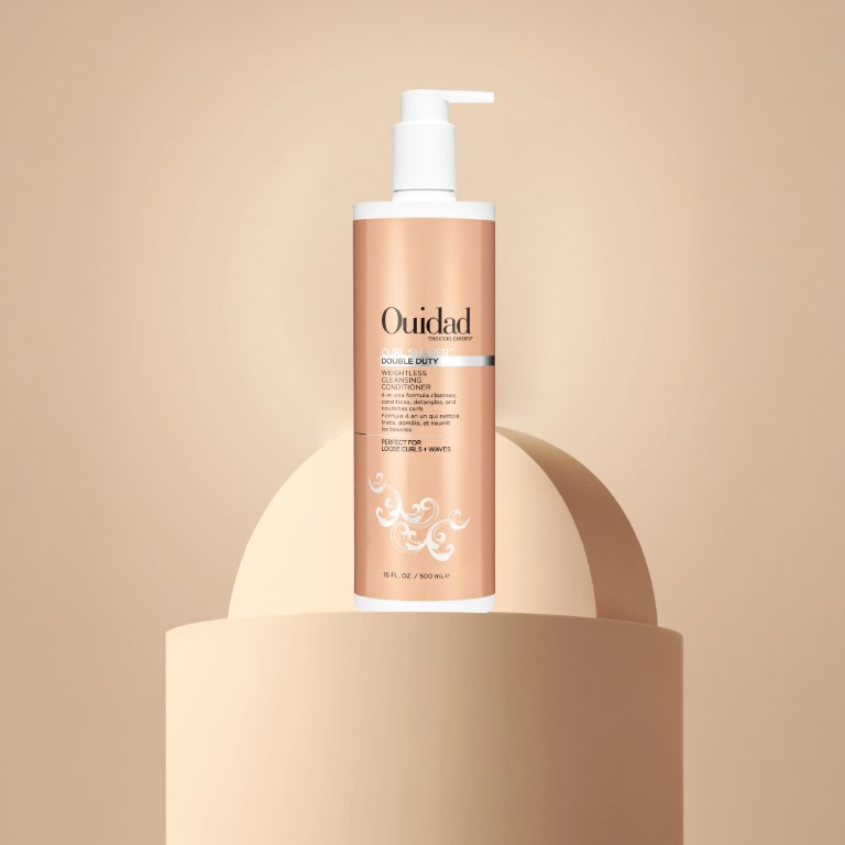 Curl Shaper Double Duty Weightless Cleansing Acondicionador Ouidad 500 ml - Imagen 3