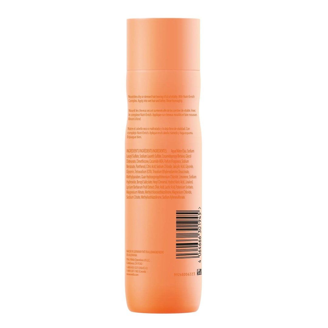 Invigo Nutri Enrich Shampoo Wella 250 ml - Imagen 2